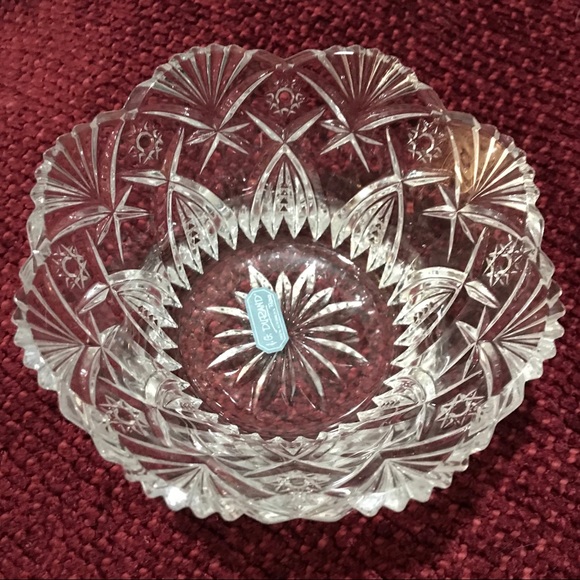 EUC JG Durand Vincennes French Crystal Bowl, 5 ins - Picture 1 of 8